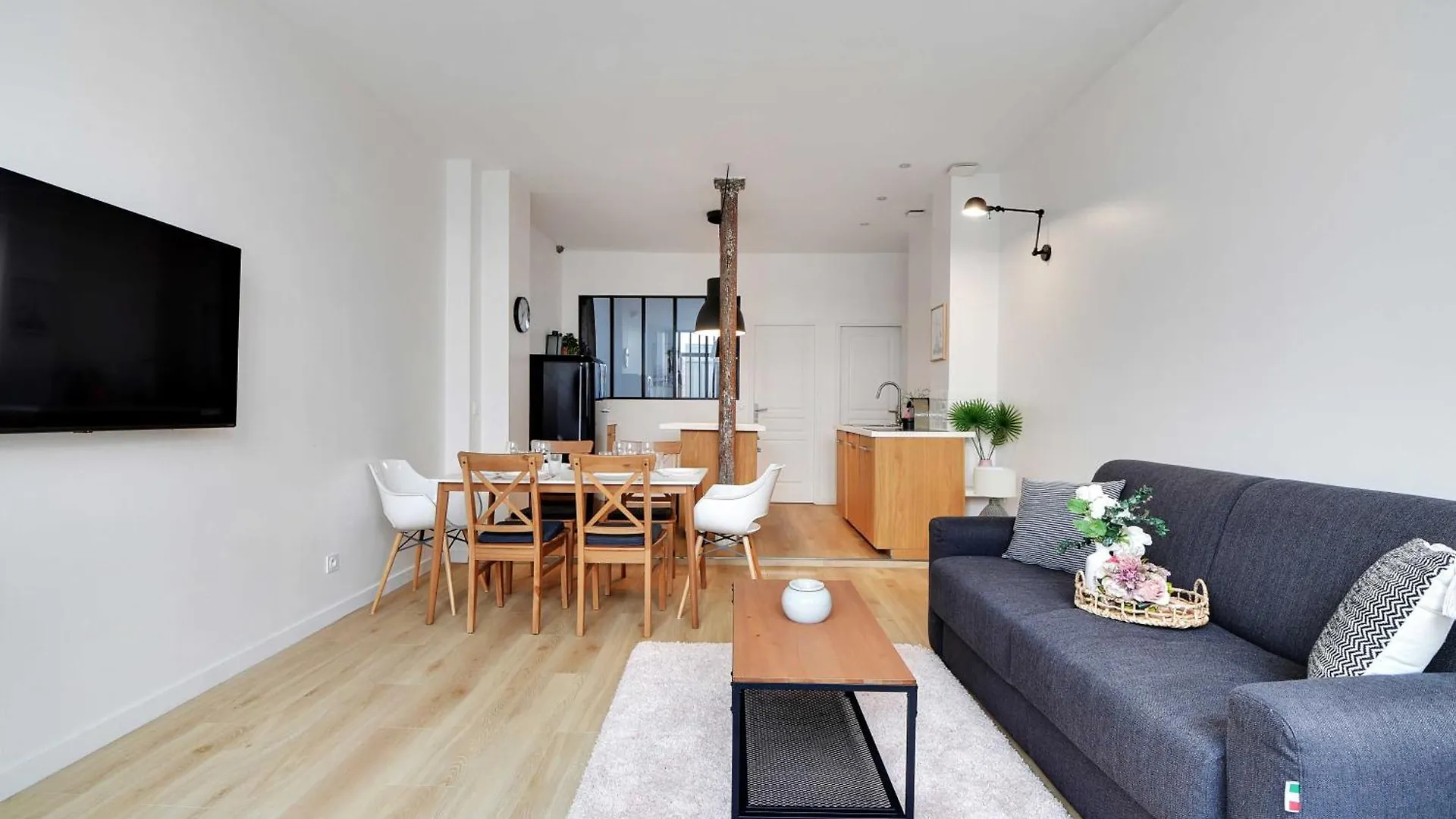 Apartamento Loft Lumineux Et Design - 6 Personnes Voltaire 11E París